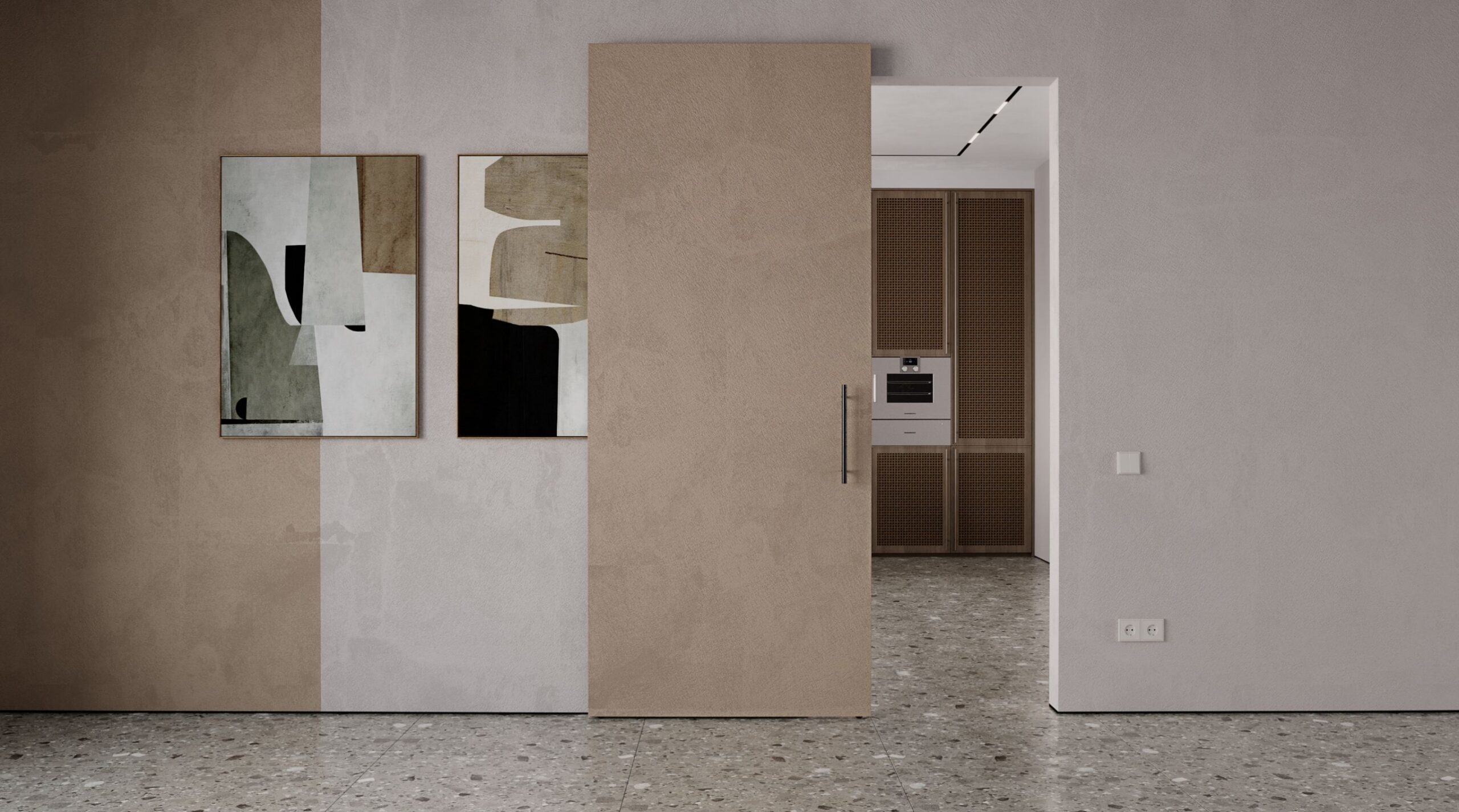 drzwi ukryte intiri zabudowy remont drzwi loft
